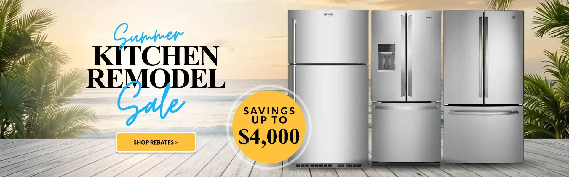 Summer Kitchen Remodel Sale